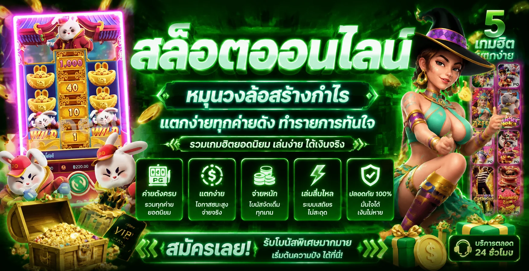 สล็อตเว็บตรง CHECK24M รวมค่ายเกมสล็อตออนไลน์ชั้นนำ